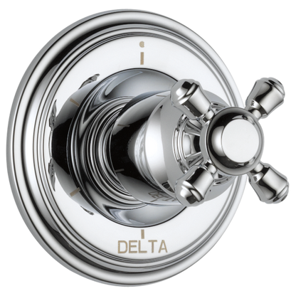Delta Cassidy T11997 6-Setting 3-Port Diverter Trim - Less Handle