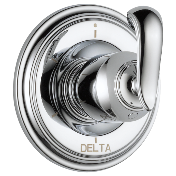 Delta Cassidy T11997 6-Setting 3-Port Diverter Trim - Less Handle