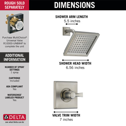 Delta Dryden T14251 Monitor 14 Series Shower Trim