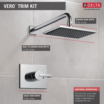 Delta Vero T14253 Monitor 14 Series Shower Trim