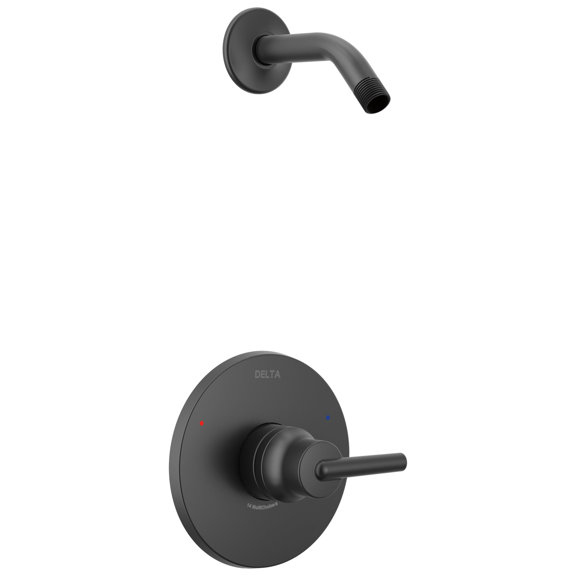 Delta Trinsic T14259 Monitor 14 Series Shower Trim - Less Head, matte black