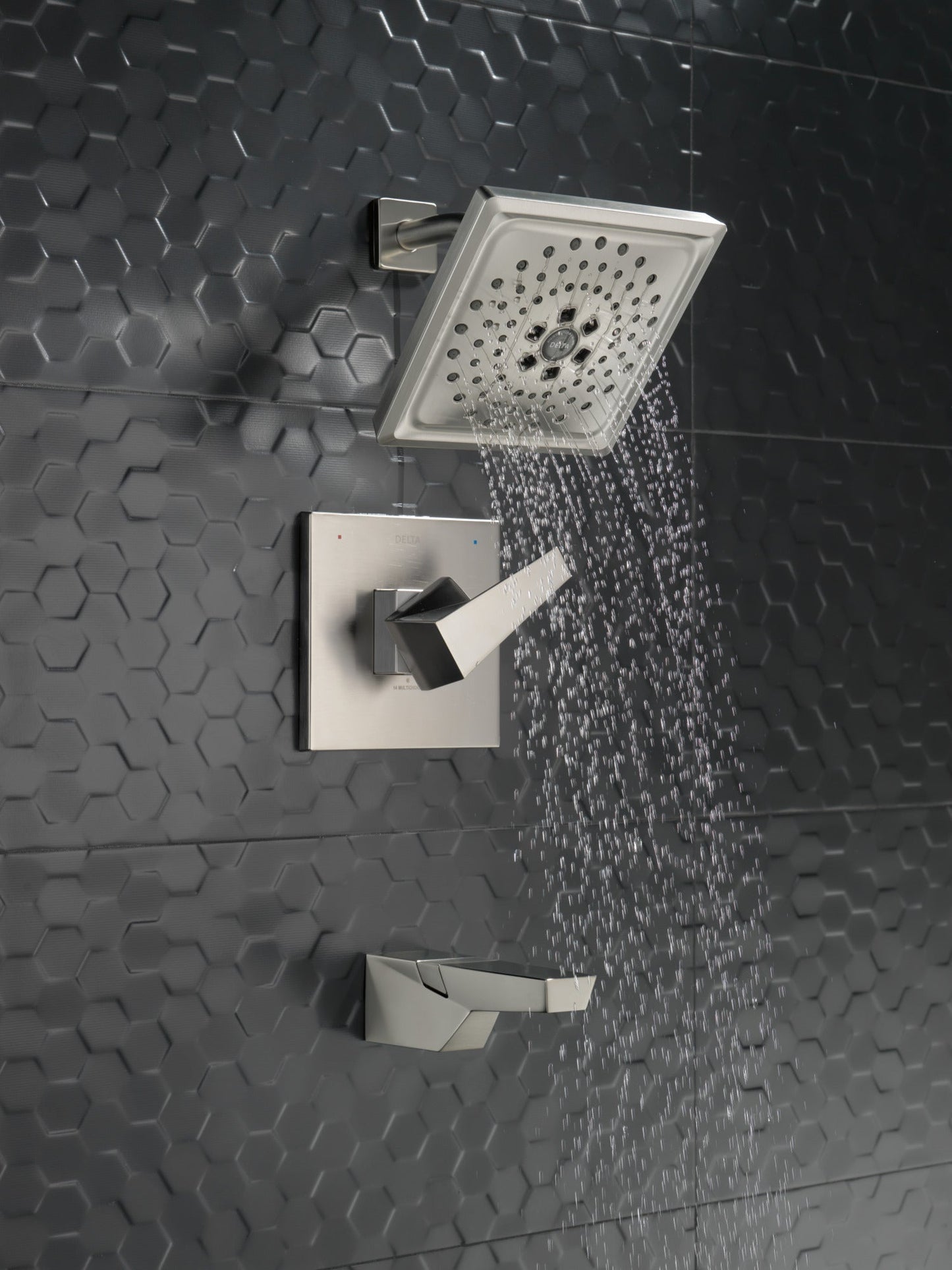 Delta Trillian T14443 14 Series H2Okinetic Tub Shower Trim
