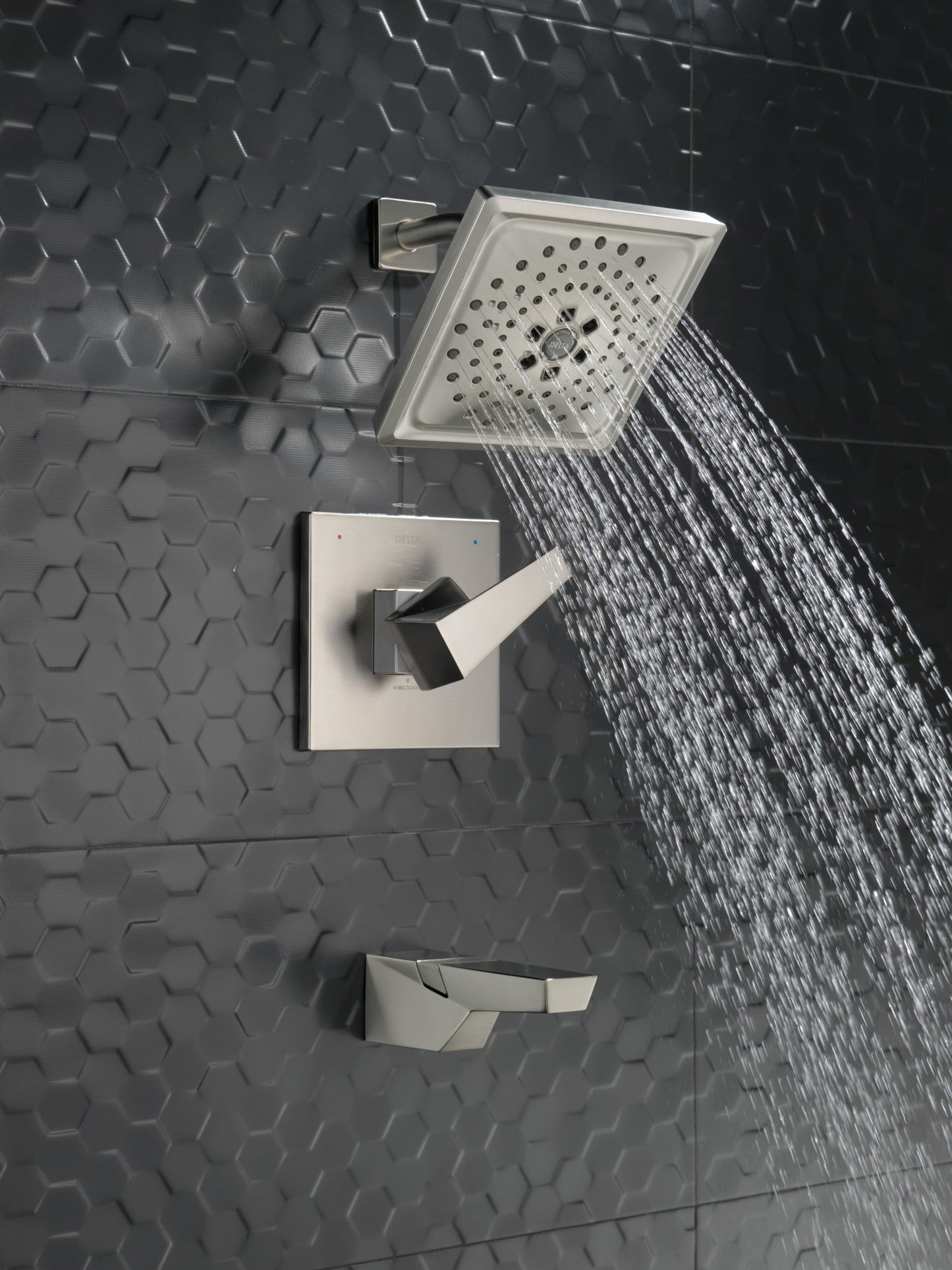 Delta Trillian T14443 14 Series H2Okinetic Tub Shower Trim