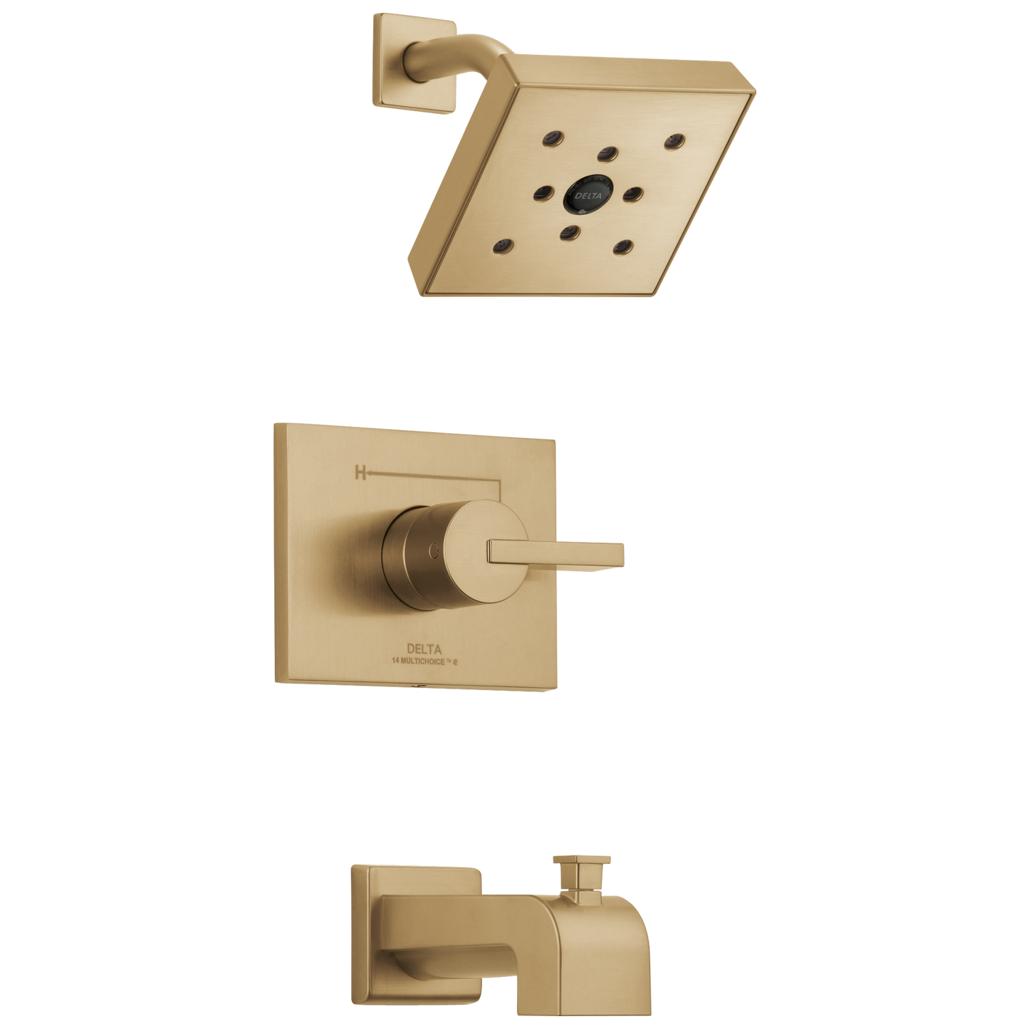 Delta Vero T14453 Monitor 14 Series H2OKINETIC Tub & Shower Trim