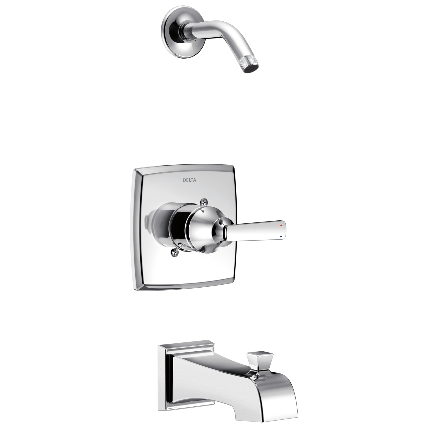 Delta Ashlyn T14464 Monitor 14 Series Tub & Shower Trim - Less Head, chrome