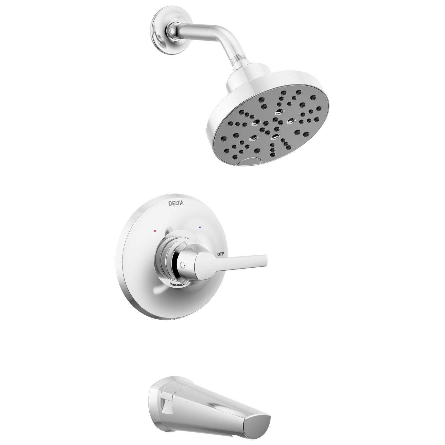 Delta Galeon T14472 14S Tub Shower Trim with H2OKinetic