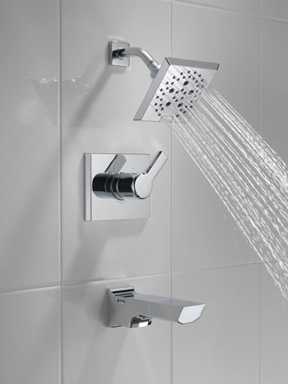 Delta Pivotal T14499 Monitor 14 Series H2OKINETIC Tub and Shower Trim, lumicoat chrome - view 4