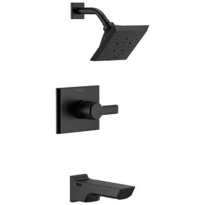 Delta Pivotal T14499 Monitor 14 Series H2OKINETIC Tub and Shower Trim, matte black