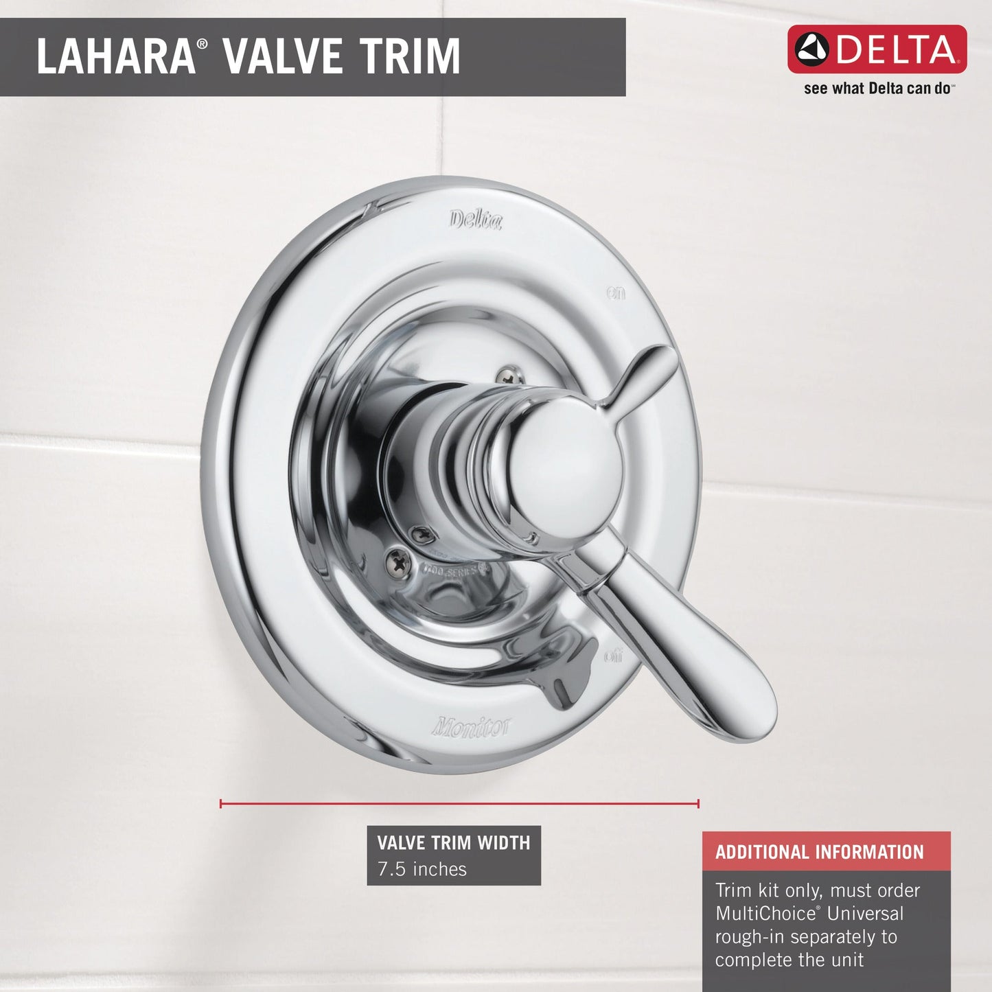 Delta Lahara T17038 Monitor 17 Series Valve Only Trim