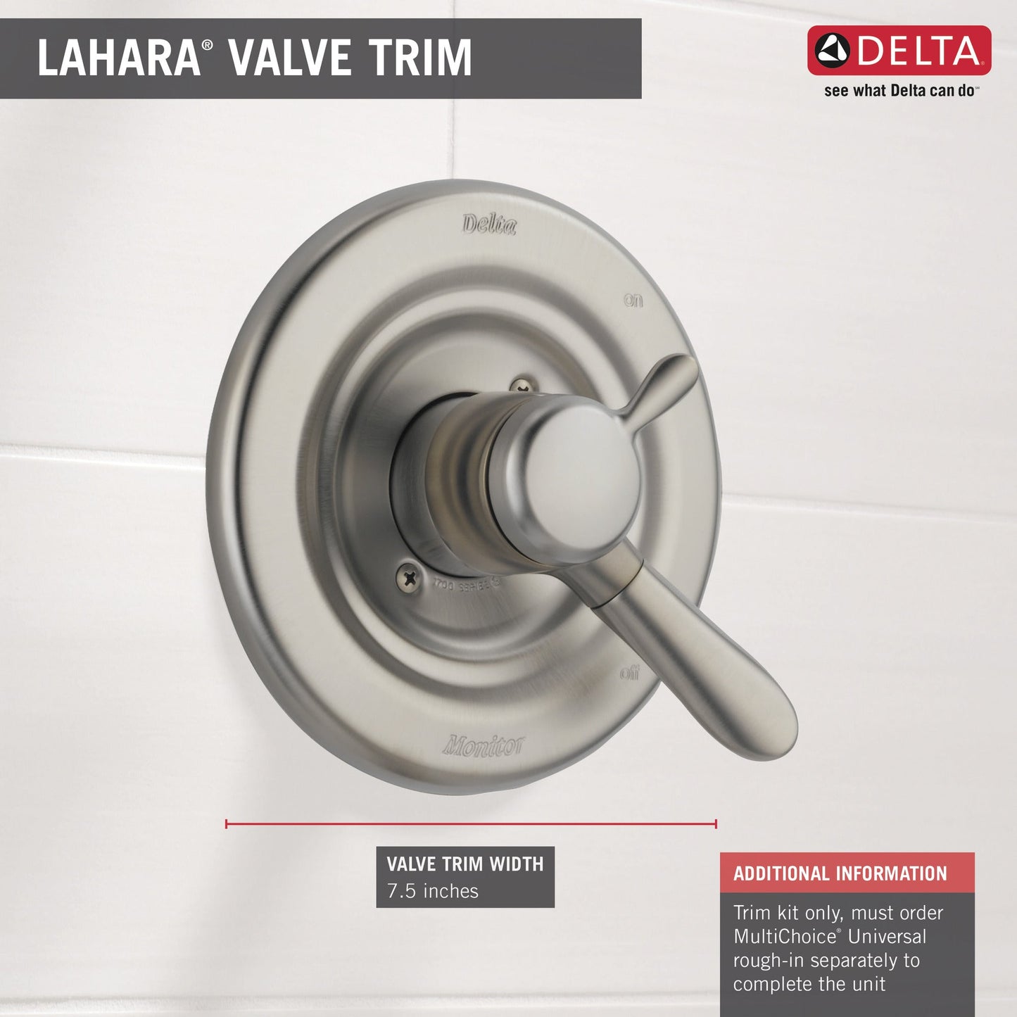 Delta Lahara T17038 Monitor 17 Series Valve Only Trim