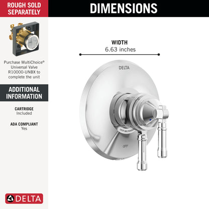 Delta Broderick T17084 17 Series Valve Only Trim