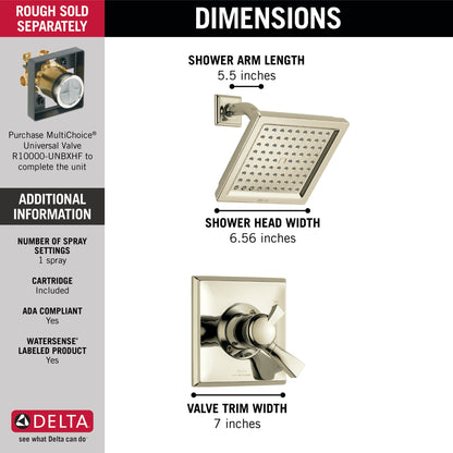 Delta Dryden T17251 Monitor 17 Series Shower Trim