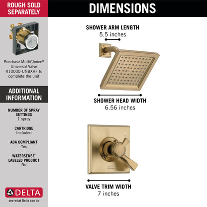 Delta Dryden T17251 Monitor 17 Series Shower Trim