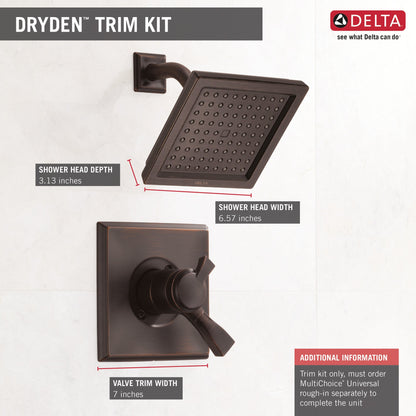 Delta Dryden T17251 Monitor 17 Series Shower Trim