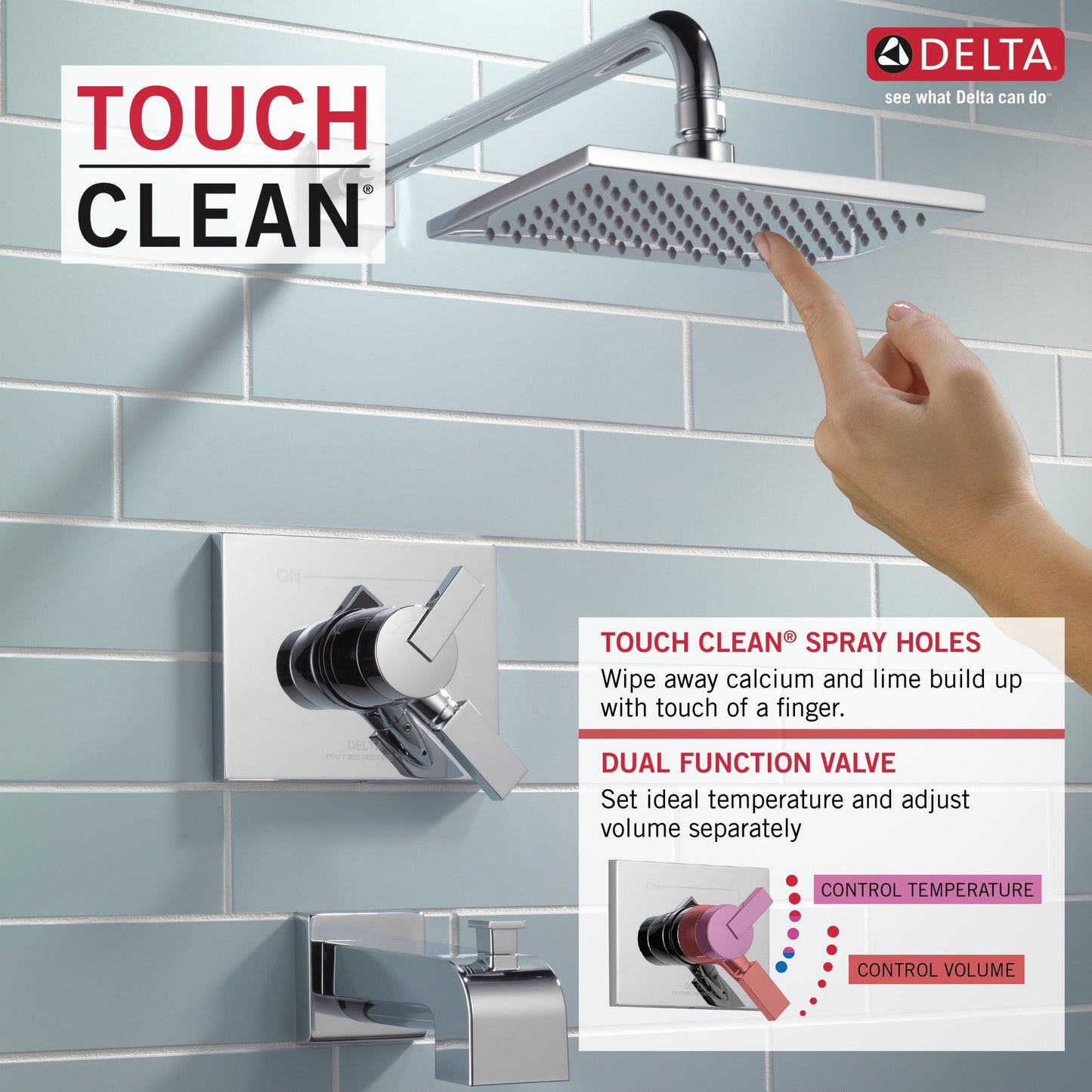 Delta Vero T17453 Monitor 17 Series Tub & Shower Trim