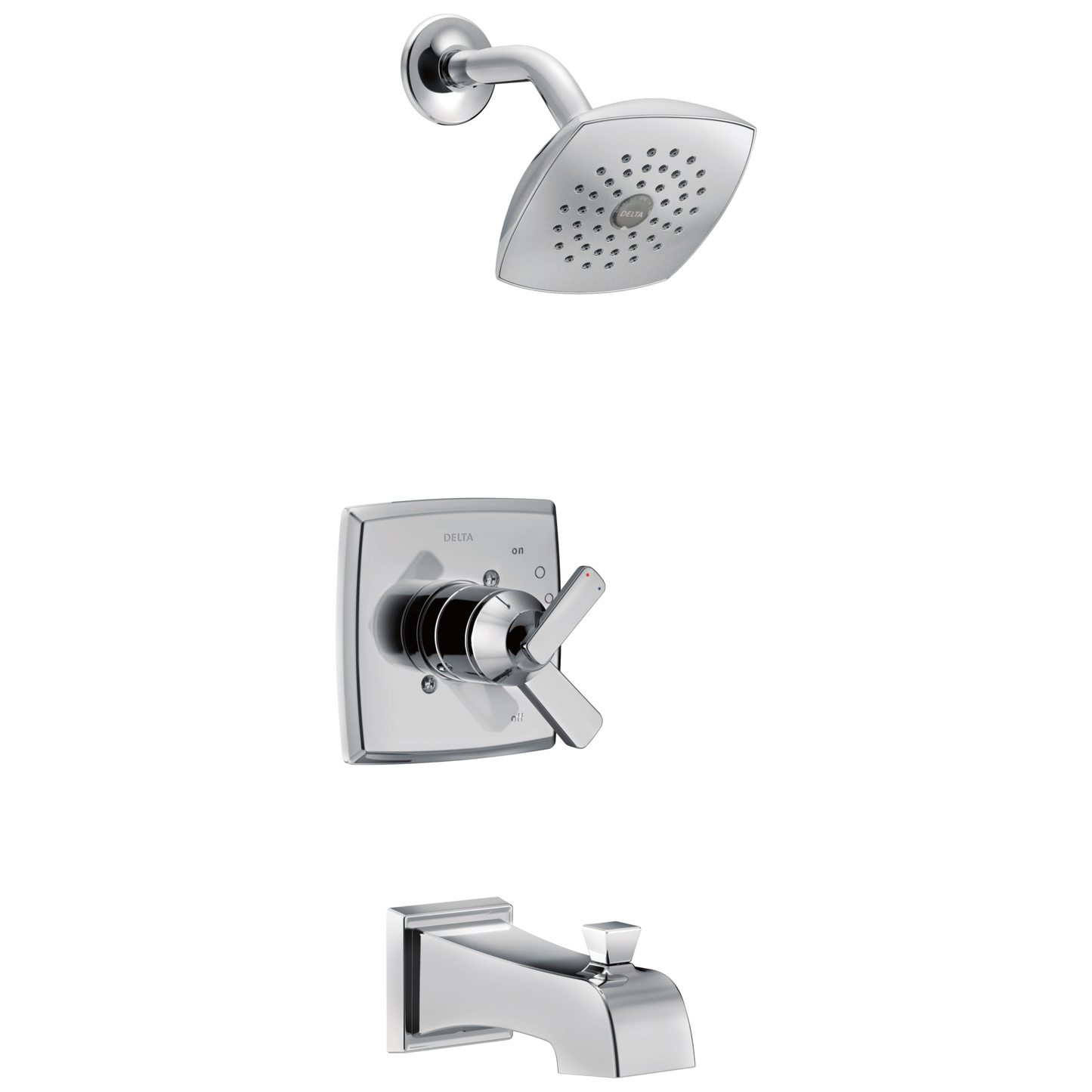 Delta Ashlyn T17464 Monitor 17 Series Tub & Shower Trim, chrome