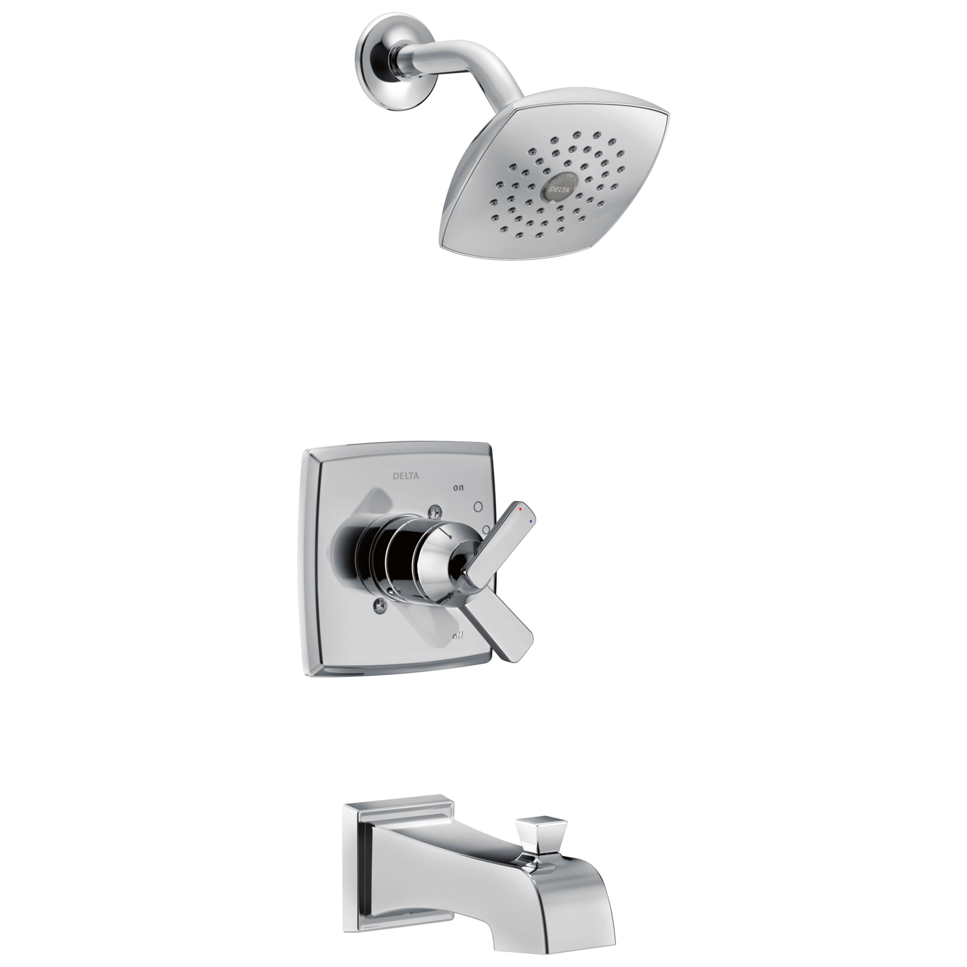 Delta Ashlyn T17464 Monitor 17 Series Tub & Shower Trim, chrome