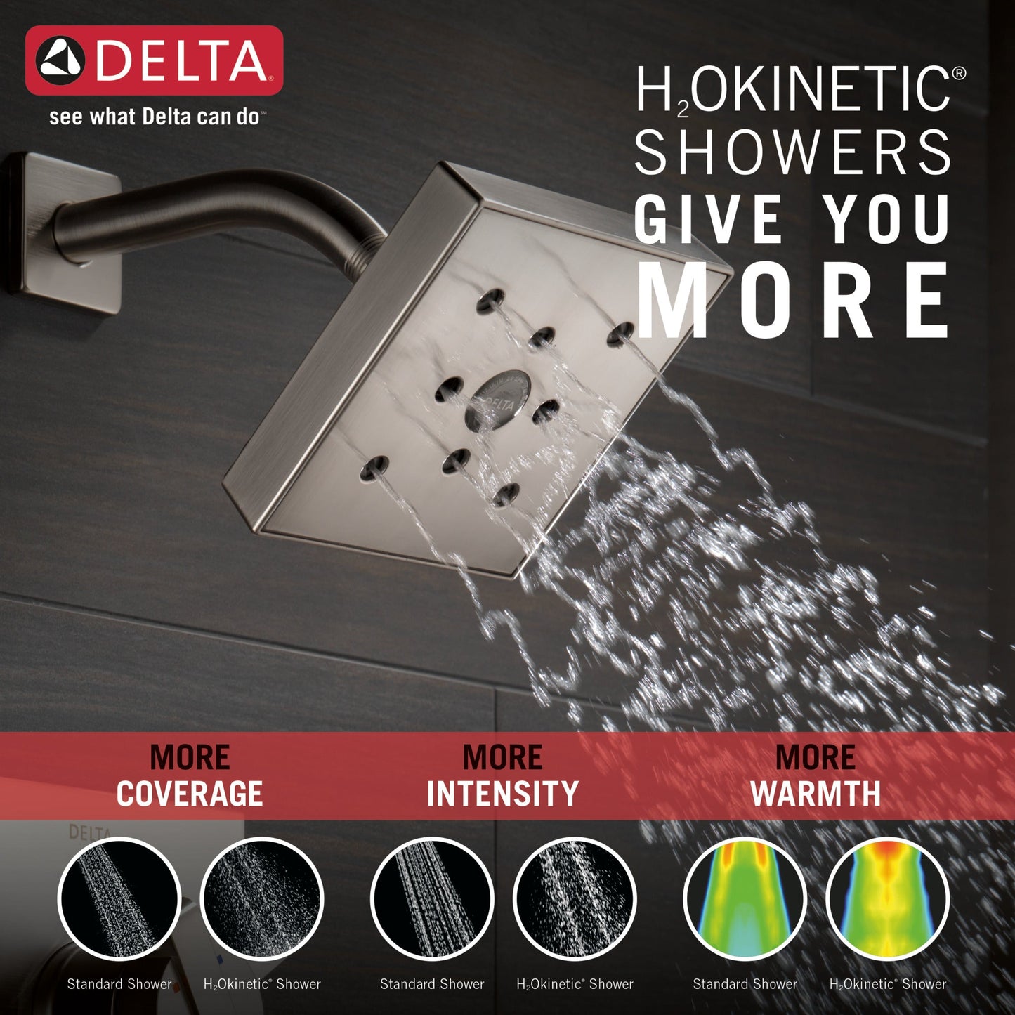 Delta Ara T17467 Monitor 17 Series H2OKINETIC Tub & Shower Trim
