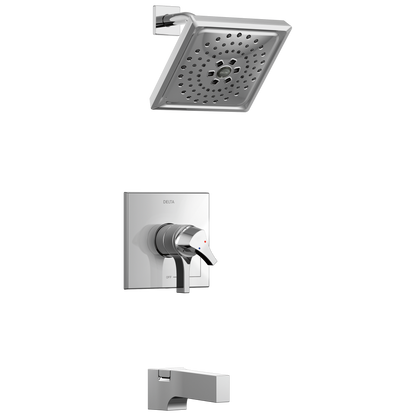 Delta Zura T17474 Monitor 17 Series H2OKINETIC Tub & Shower Trim, chrome