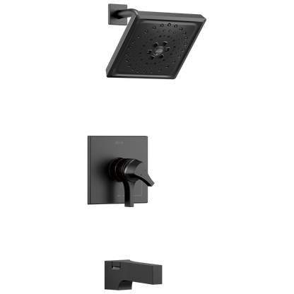 Delta Zura T17474 Monitor 17 Series H2OKINETIC Tub & Shower Trim, matte black