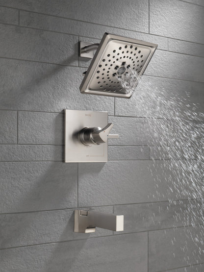 Delta Zura T17474 Monitor 17 Series H2OKINETIC Tub & Shower Trim, stainless - view 2