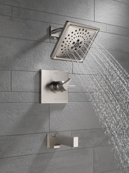 Delta Zura T17474 Monitor 17 Series H2OKINETIC Tub & Shower Trim, stainless - view 3