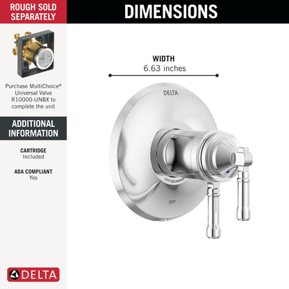 Delta Broderick T17T084 17T Series Valve Only Trim