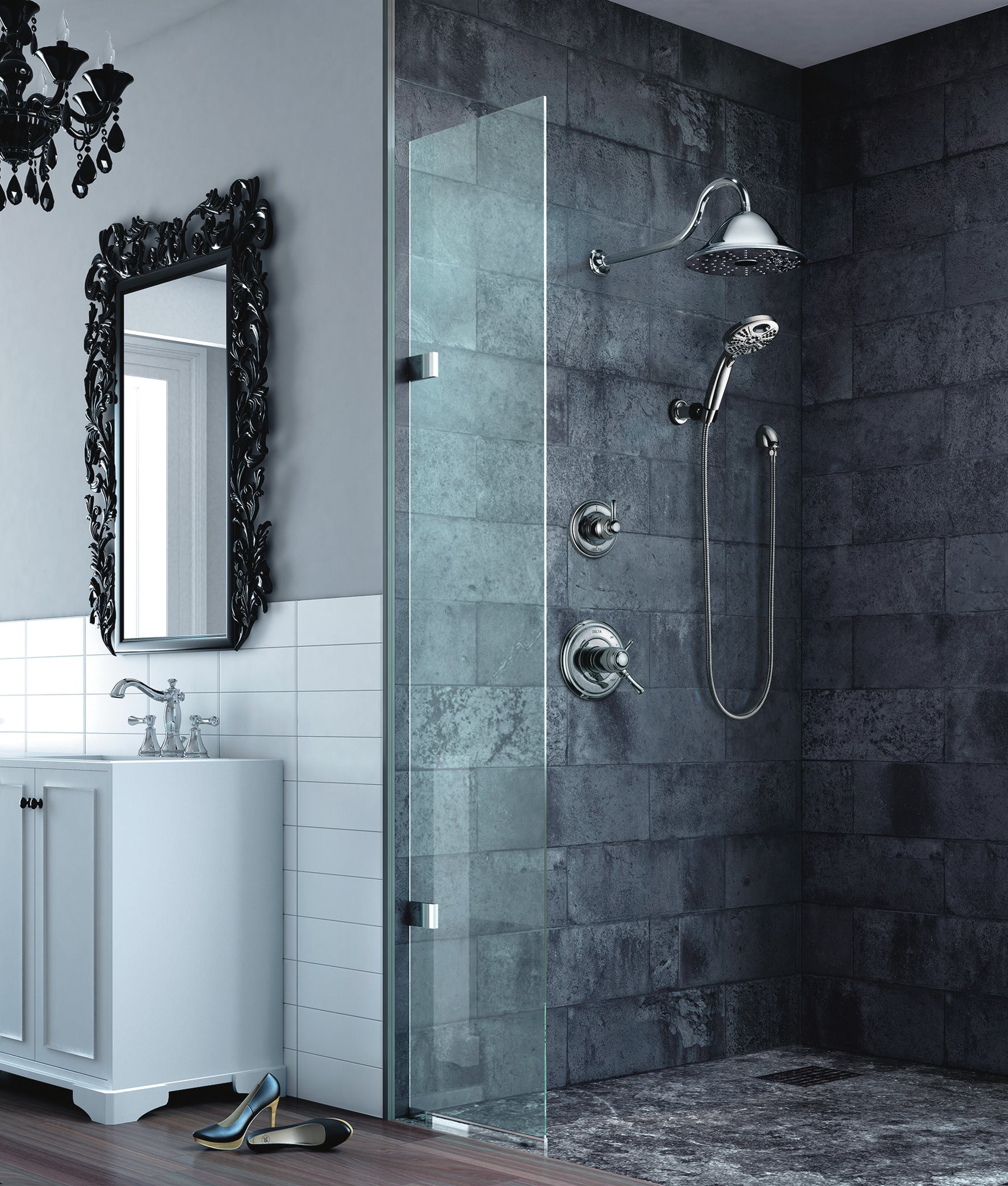 Delta Cassidy T17T297 TempAssure 17T Series Shower Trim, chrome - view 3