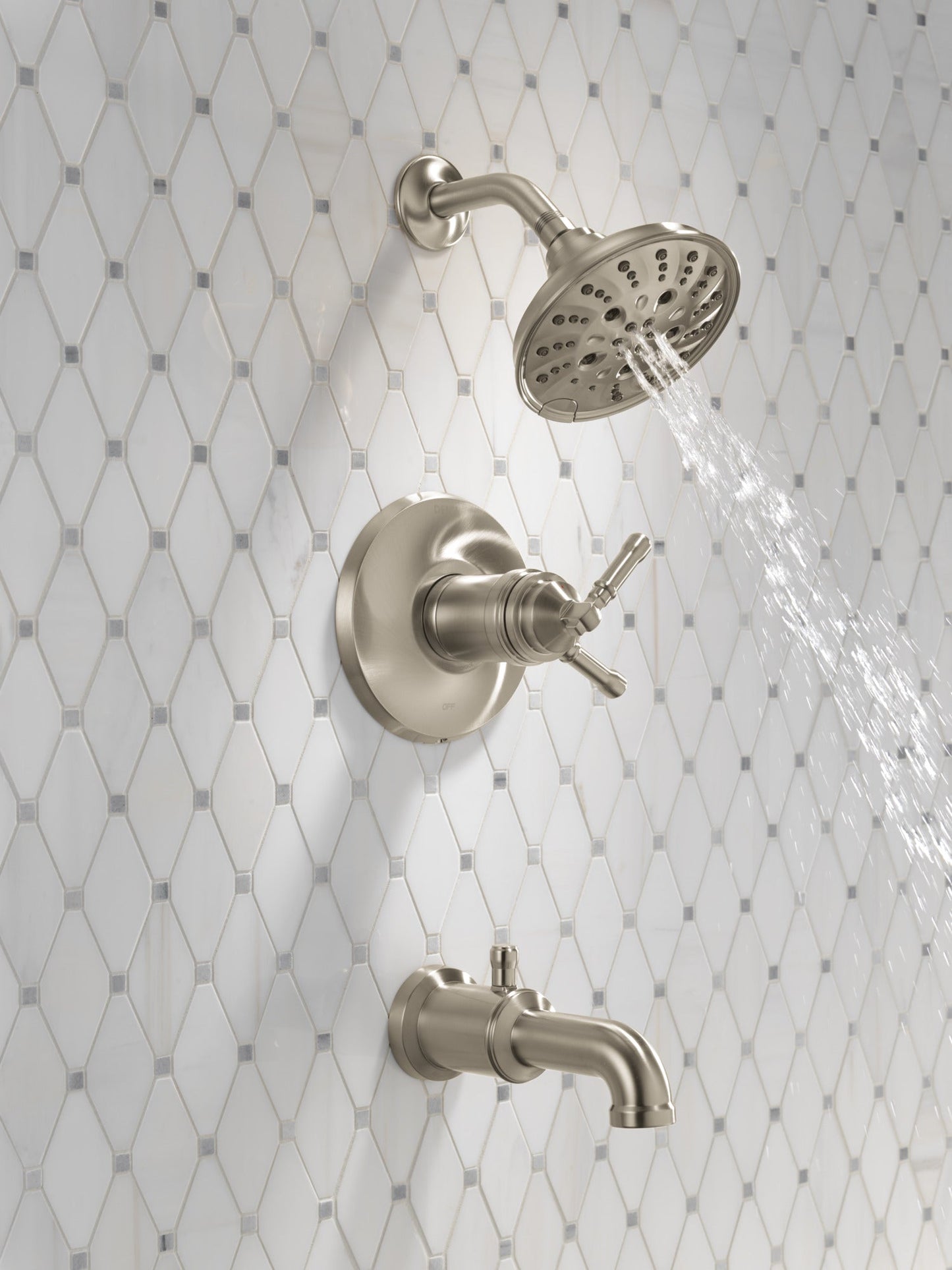 Delta Broderick T17T484 17T Series Tub Shower Trim