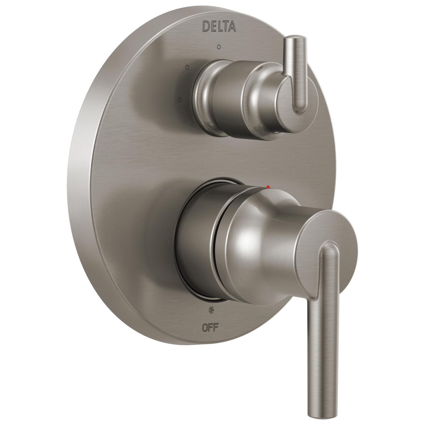 Delta Trinsic T24859 Contemporary Two Handle Monitor 14 Series Valve Trim with 3-Setting Integrated Diverter