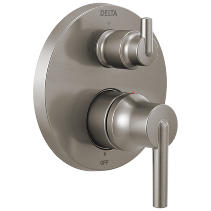 Delta Trinsic T24859 Contemporary Two Handle Monitor 14 Series Valve Trim with 3-Setting Integrated Diverter
