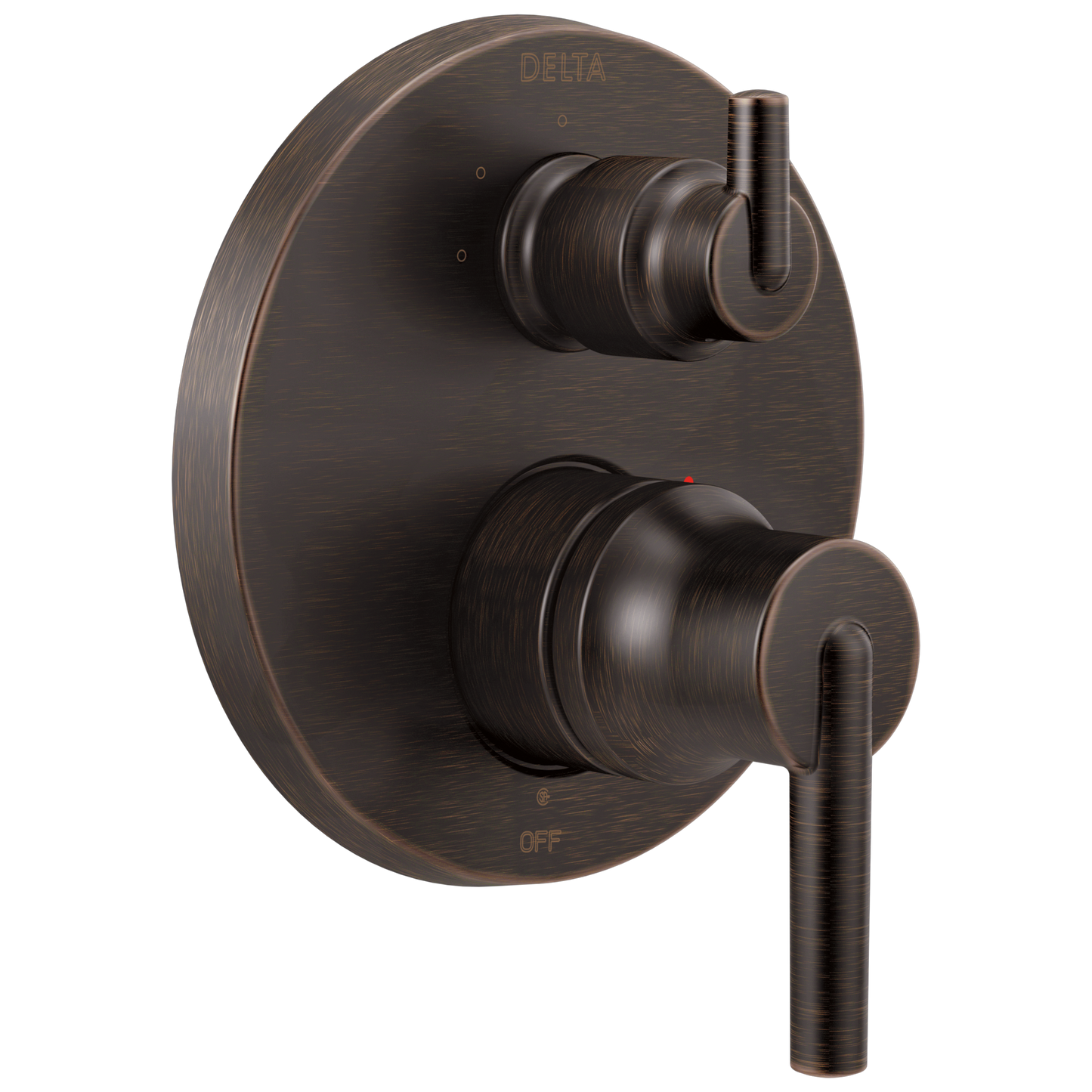 Delta Trinsic T24859 Contemporary Two Handle Monitor 14 Series Valve Trim with 3-Setting Integrated Diverter
