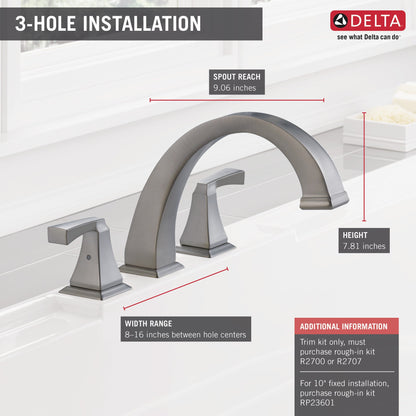 Delta Dryden T2751 Roman Tub Trim