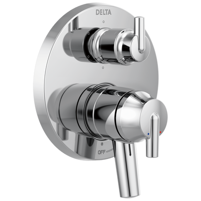 Delta Trinsic T27959 Contemporary Two Handle Monitor 17 Series Valve Trim with 6-Setting Integrated Diverter