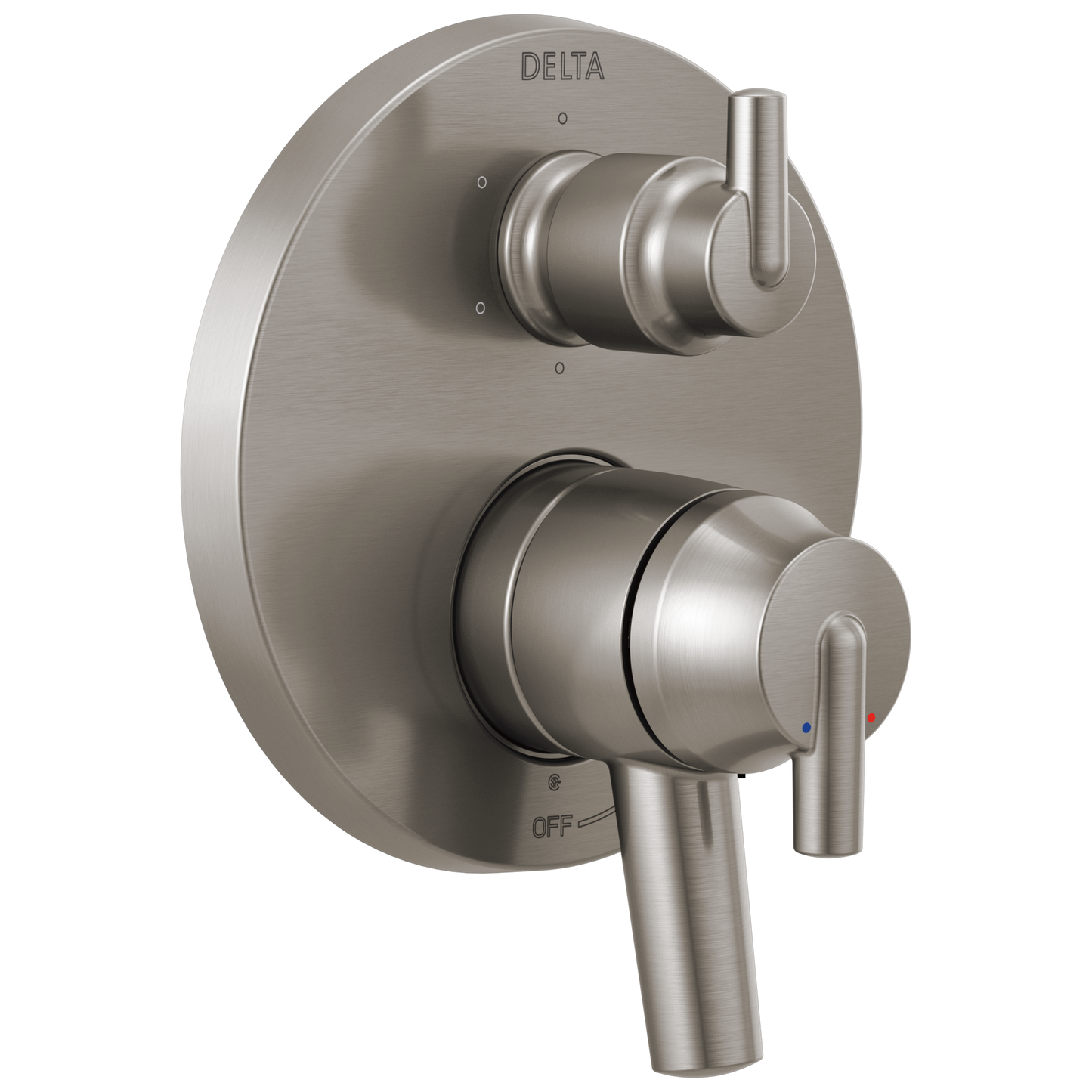 Delta Trinsic T27959 Contemporary Two Handle Monitor 17 Series Valve Trim with 6-Setting Integrated Diverter