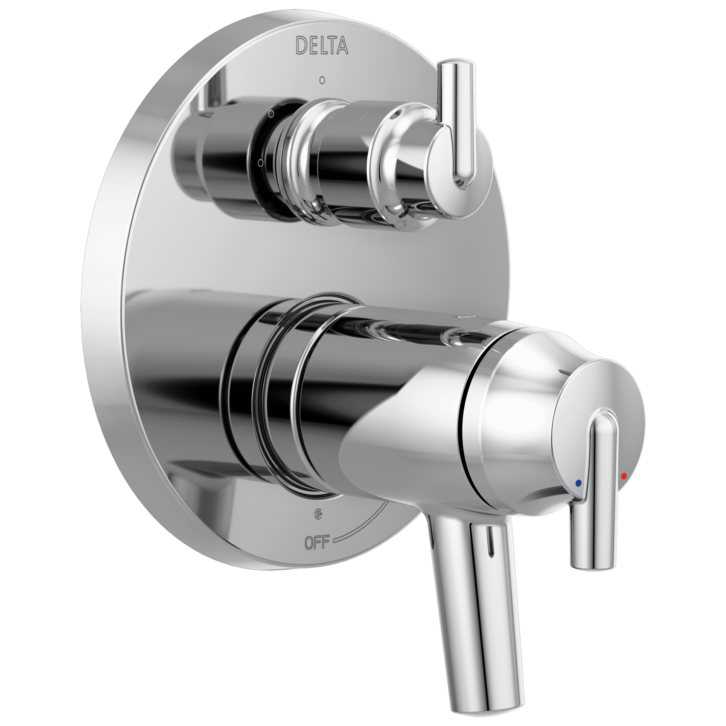 Delta Trinsic T27T859 Contemporary Two Handle TempAssure 17T Series Valve Trim with 3-Setting Integrated Diverter
