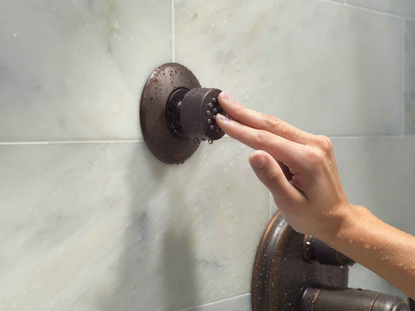Delta Cassidy T27T897 Traditional 2-Handle TempAssure 17T Series Valve Trim with 3-Setting Integrated Diverter