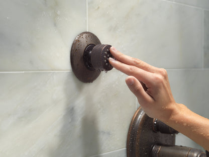 Delta Cassidy T27T897 Traditional 2-Handle TempAssure 17T Series Valve Trim with 3-Setting Integrated Diverter