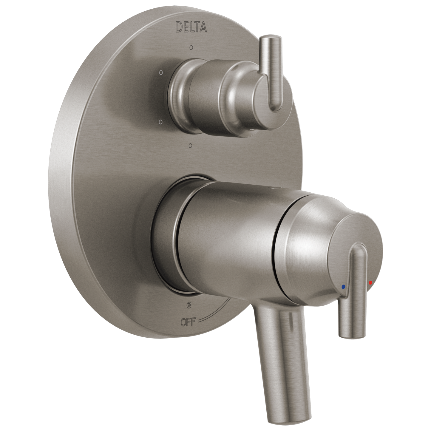 Delta Trinsic T27T959 Contemporary Two Handle TempAssure 17T Series Valve Trim with 6-Setting Integrated Diverter