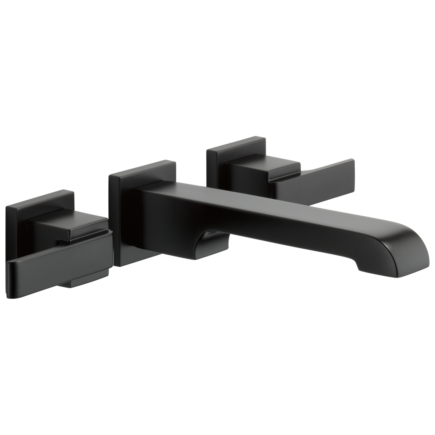 Delta Ara T3567LF Two Handle Wall Mount Bathroom Faucet Trim