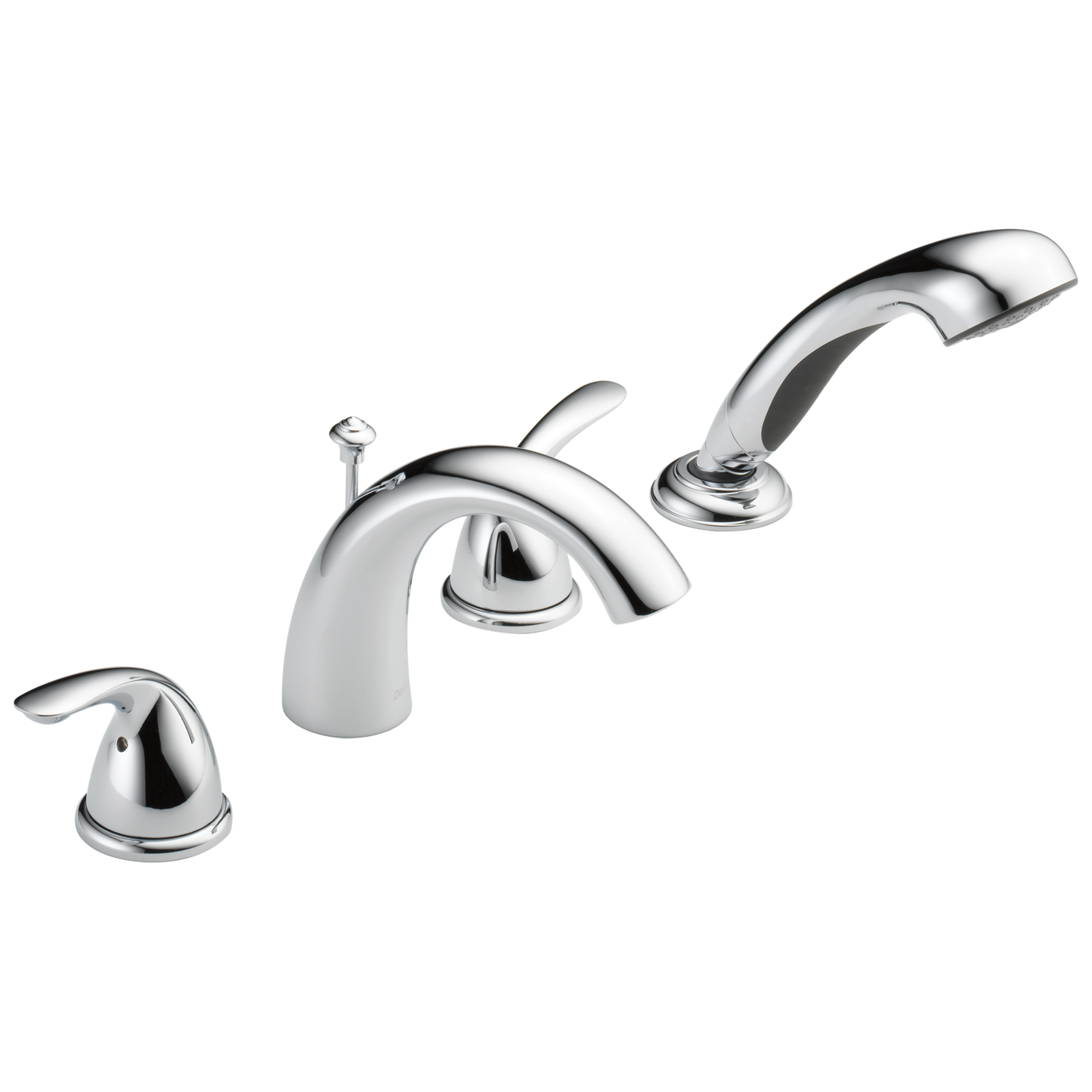 Delta Classic T4705 Roman Tub with Hand Shower Trim