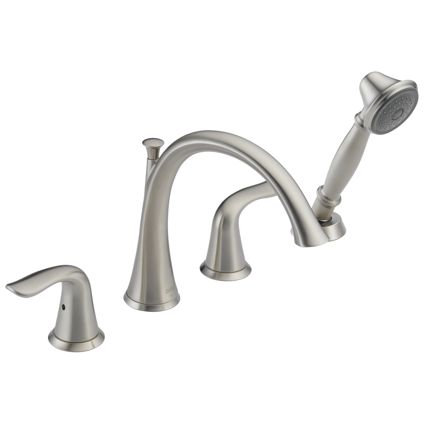 Delta Lahara T4738 Roman Tub with Handshower Trim