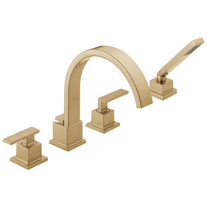 Delta Vero T4753 Roman Tub Trim with Hand Shower