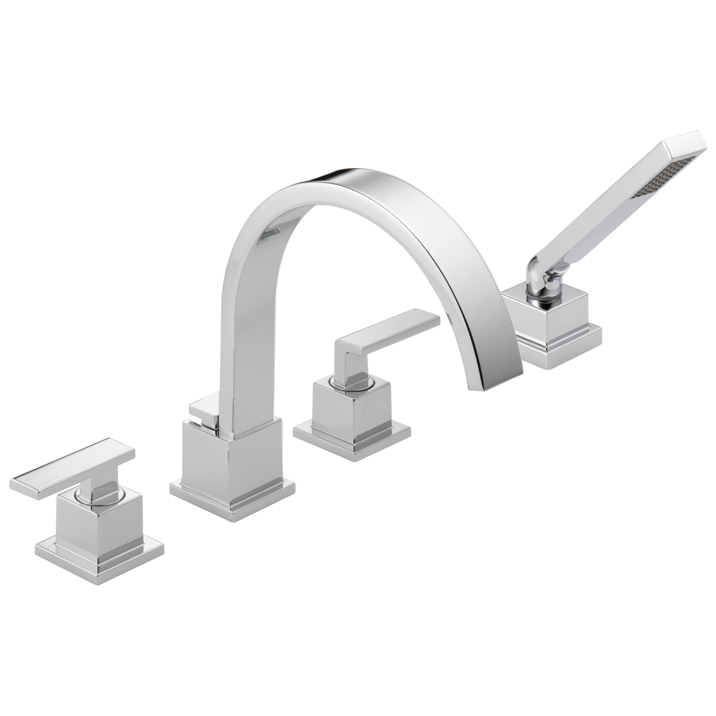 Delta Vero T4753 Roman Tub Trim with Hand Shower