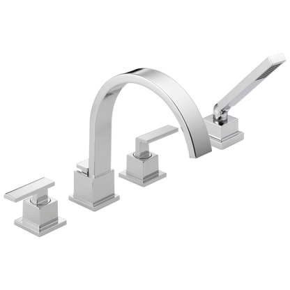 Delta Vero T4753 Roman Tub Trim with Hand Shower