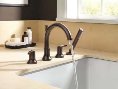 Delta Trinsic T4759 Roman Tub with Hand Shower Trim