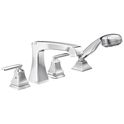 Delta Ashlyn T4764 Roman Tub with Hand Shower Trim