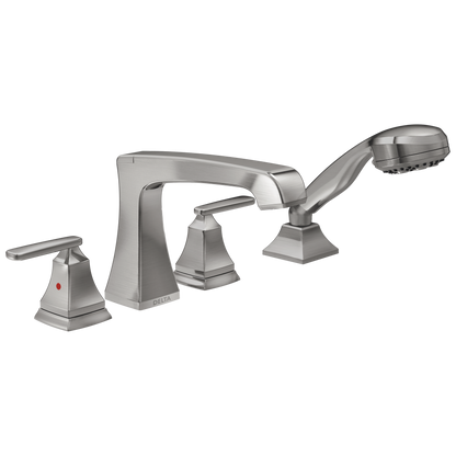 Delta Ashlyn T4764 Roman Tub with Hand Shower Trim
