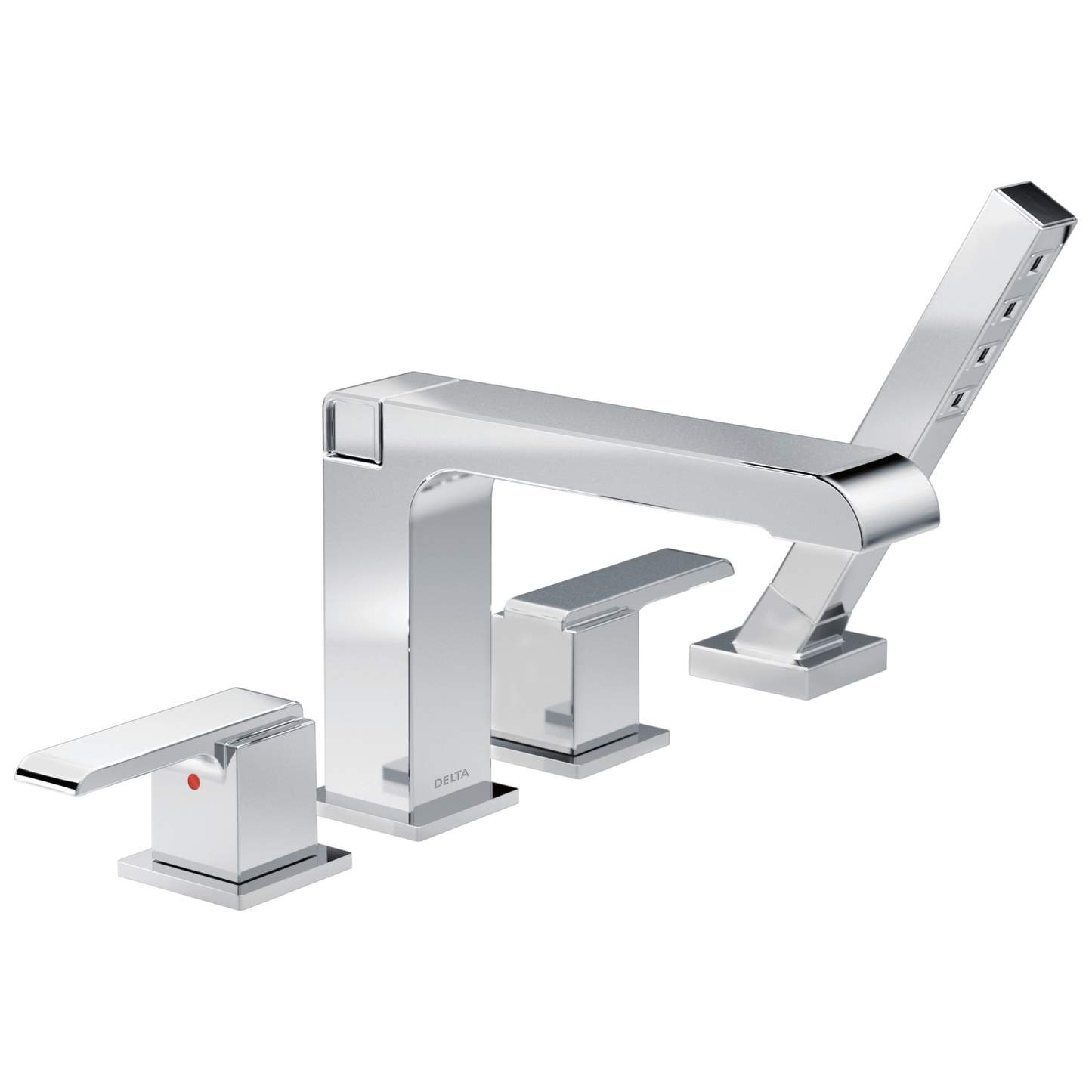 Delta Ara T4767 Roman Tub with Hand Shower Trim
