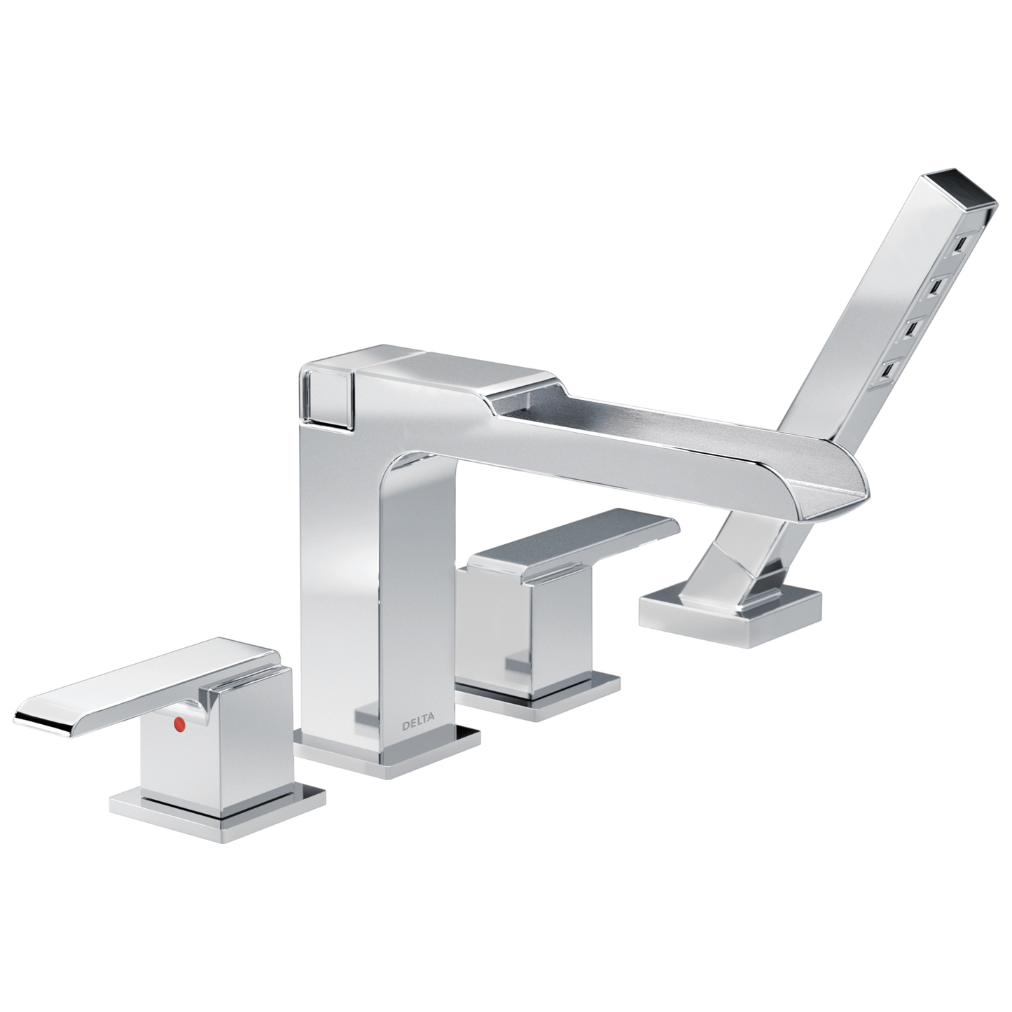 Delta Ara T4768 Channel Roman Tub With Hand Shower Trim
